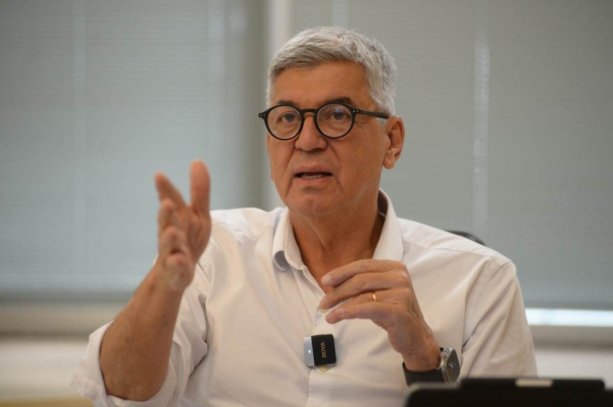 Presidente da Caesb, Luís Antônio Reis, dá entrevista sobre investimentos da companhia