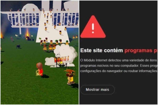 O jogo 'Capital Fire’ foi desenvolvido ao longo de 10 meses pela empresa Lizards Games e recria a Brasília atacada por extremistas - (crédito: Divulgação) O jogo 'Capital Fire’ foi desenvolvido ao longo de 10 meses pela empresa Lizards Games e recria a Brasília atacada por extremistas - (crédito: Divulgação)