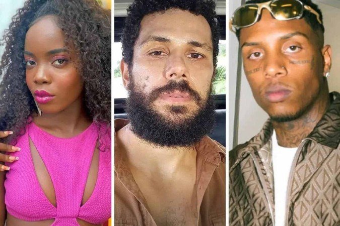 Clara Moneke, Amaury Lorenzo e Kayblack -  (crédito: Reprodução/Instagram)