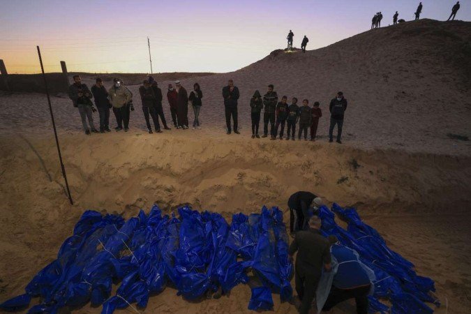  FAIXA DE GAZA -  (crédito: Mahmud HAMS / AFP)