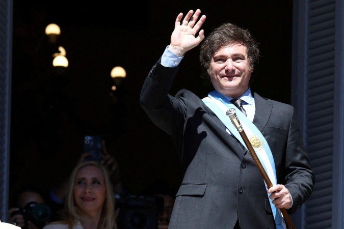 Javier Milei tomou posse em 10 de dezembro -  (crédito: Reuters)