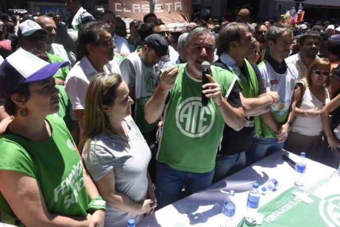 Rodolfo Aguiar, secretário-geral da Asociación Trabajadores del Estado (ATE): 