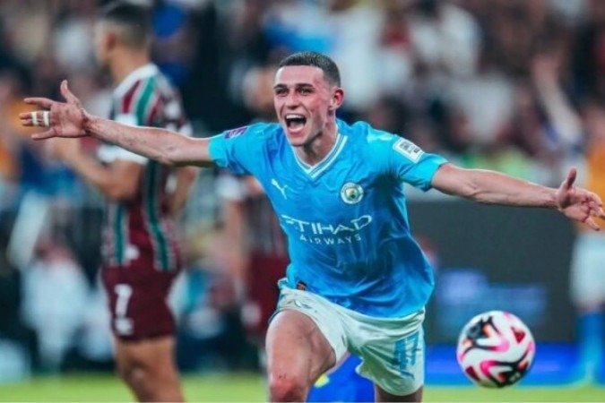 Manchester City vem de vitória por 4 a 0 sobre o Fluminense, na final do Mundial de Clubes - (crédito: Foto: Marcelo Gonçalves/FFC) Manchester City vem de vitória por 4 a 0 sobre o Fluminense, na final do Mundial de Clubes - (crédito: Foto: Marcelo Gonçalves/FFC)