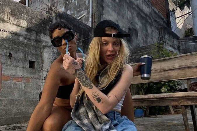 Luísa Sonza curtiu Natal em periferia de São Paulo - (crédito: Reprodução Instagram) Luísa Sonza curtiu Natal em periferia de São Paulo - (crédito: Reprodução Instagram)