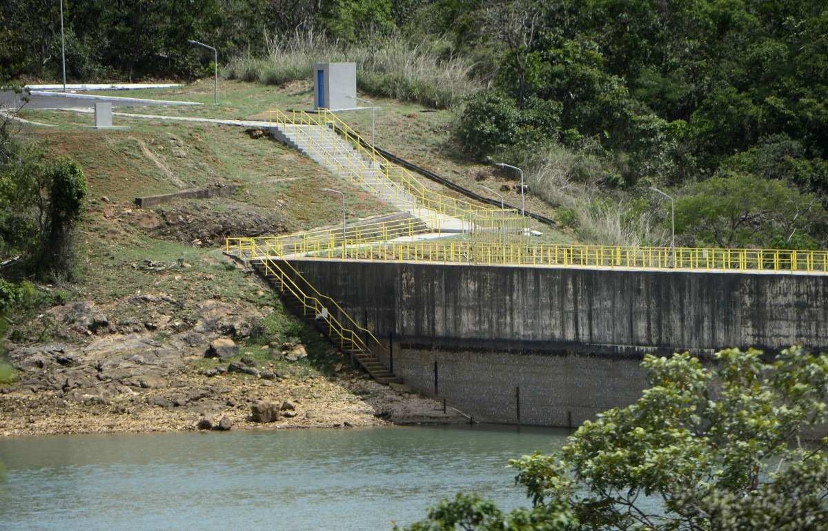 Nível das águas da barragem do Descoberto está mais baixo em 2023