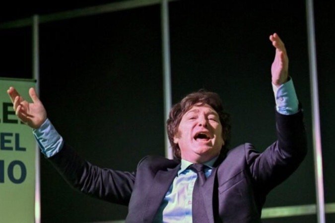 Javier Milei projeto grande investimento financeiro no futebol da Argentina - (crédito: Foto: Alejandro Pagni/AFP via Getty Images) Javier Milei projeto grande investimento financeiro no futebol da Argentina - (crédito: Foto: Alejandro Pagni/AFP via Getty Images)