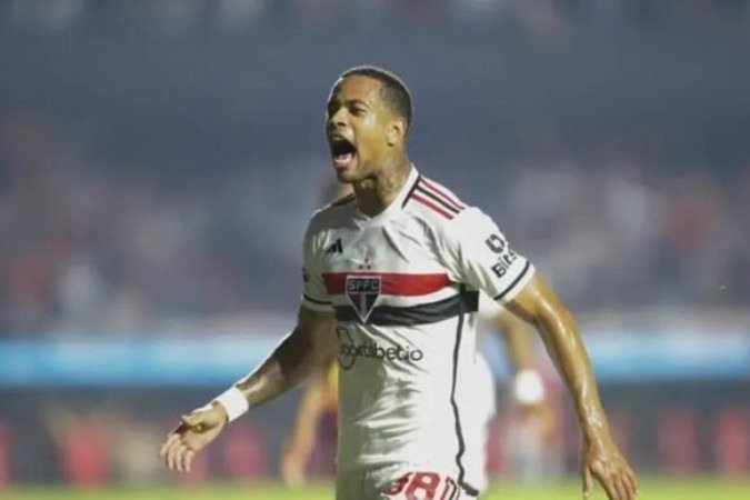 Caio Paulista está muito próximo do Palmeiras -  (crédito: Foto: Rubens Chiri/SPFC)