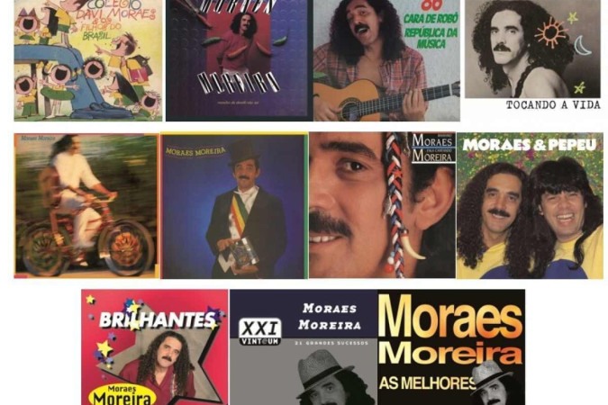  Moraes Moreira: carreira marcada por uma infinidade de canções memoráveis -  (crédito: Fotos: Sony Music)
