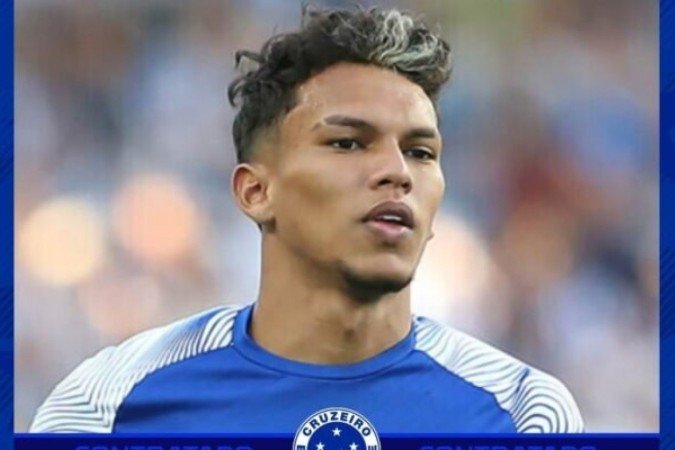 Gabriel Veron foi contratado por empréstimo válido por uma temporada  -  (crédito: Foto: Divulgação/Cruzeiro)