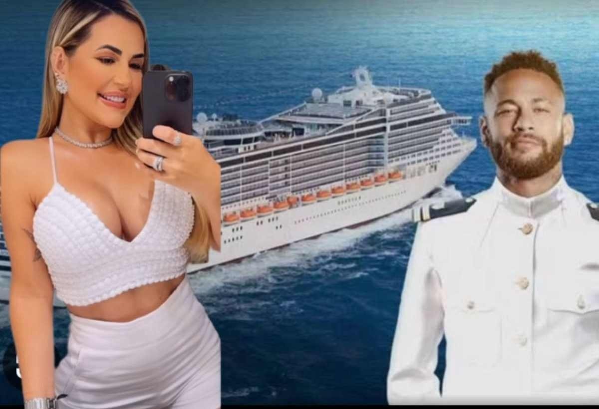 Navio de Neymar: Deolane Bezerra mantém distância de outras pessoas