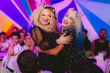 Mais de 300 apresentações de Drag embalaram a noite do Vale.  -  (crédito: Reprodução / Instagram / Vale Lounge)