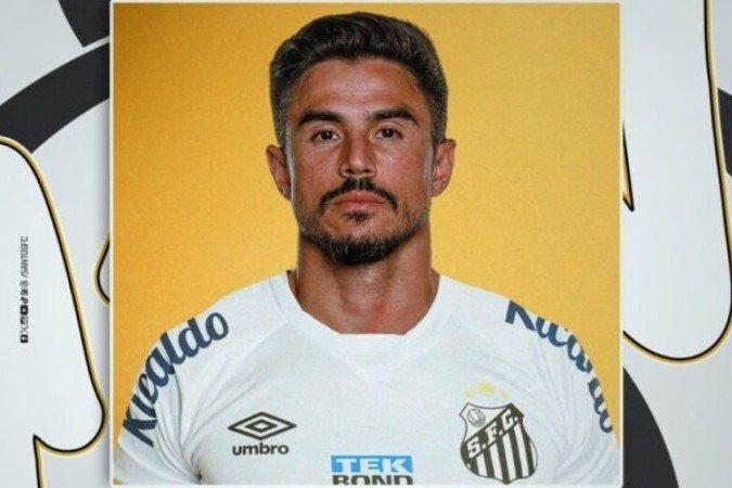Willian Bigode é o quinto reforço do Santos  -  (crédito: Foto: Divulgação / Santos)