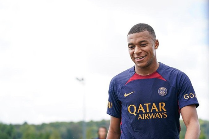 Barcelona teria se tornado o favorito a fechar com Mbappé em um acordo com o Real Madrid, em troca de seu apoio à Superliga  -  (crédito: E. Renard/PSG)