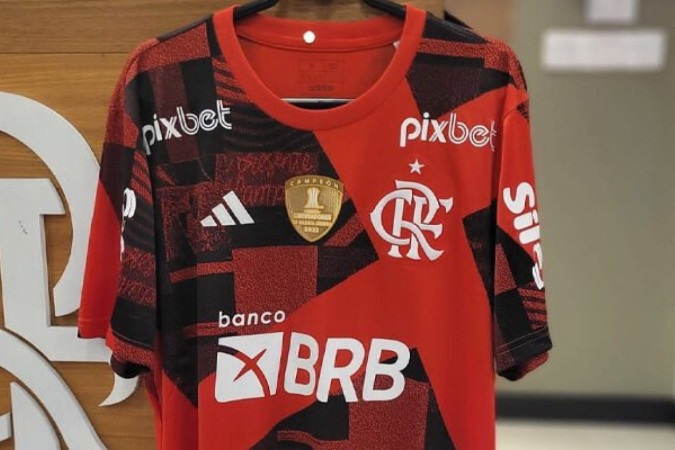 Pixbet será a nova patrocinadora máster do Flamengo -  (crédito: Foto: Divulgação)