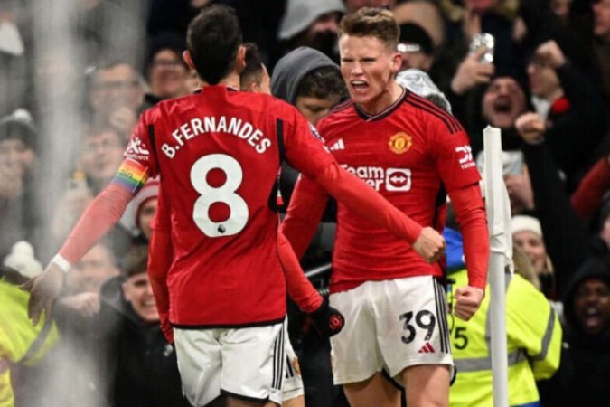 Manchester United ainda sonha com o título da Premier League -  (crédito:  AFP via Getty Images)