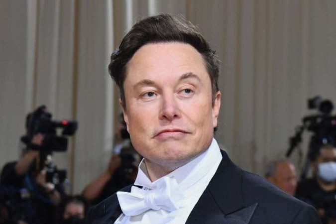 Diretor-executivo da Tesla, Elon Musk, dando razão ao acionista da empresa Richard Tornetta, que questionou o pagamento -  (crédito: Angela Weiss/AFP)