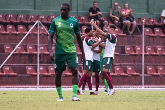 Garotos do Flu venceram profissionais do Boavista -  (crédito: Foto: Leonardo Brasil/Fluminense FC)