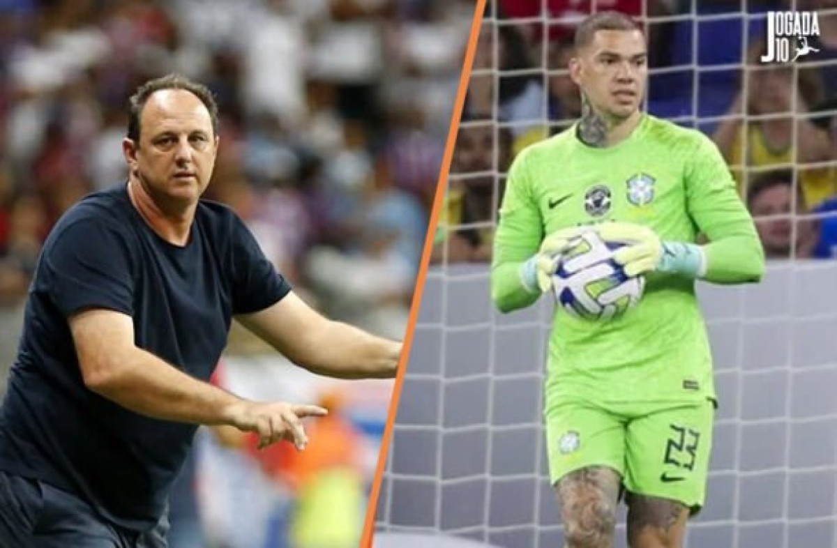 Rogério Ceni rasga elogios para Ederson: ‘Está entre os top five’