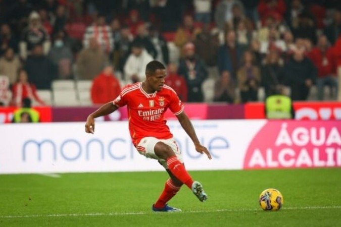 Gustavo Marques realiza estreia pelo Benfica -  (crédito: Foto: Reprodução)