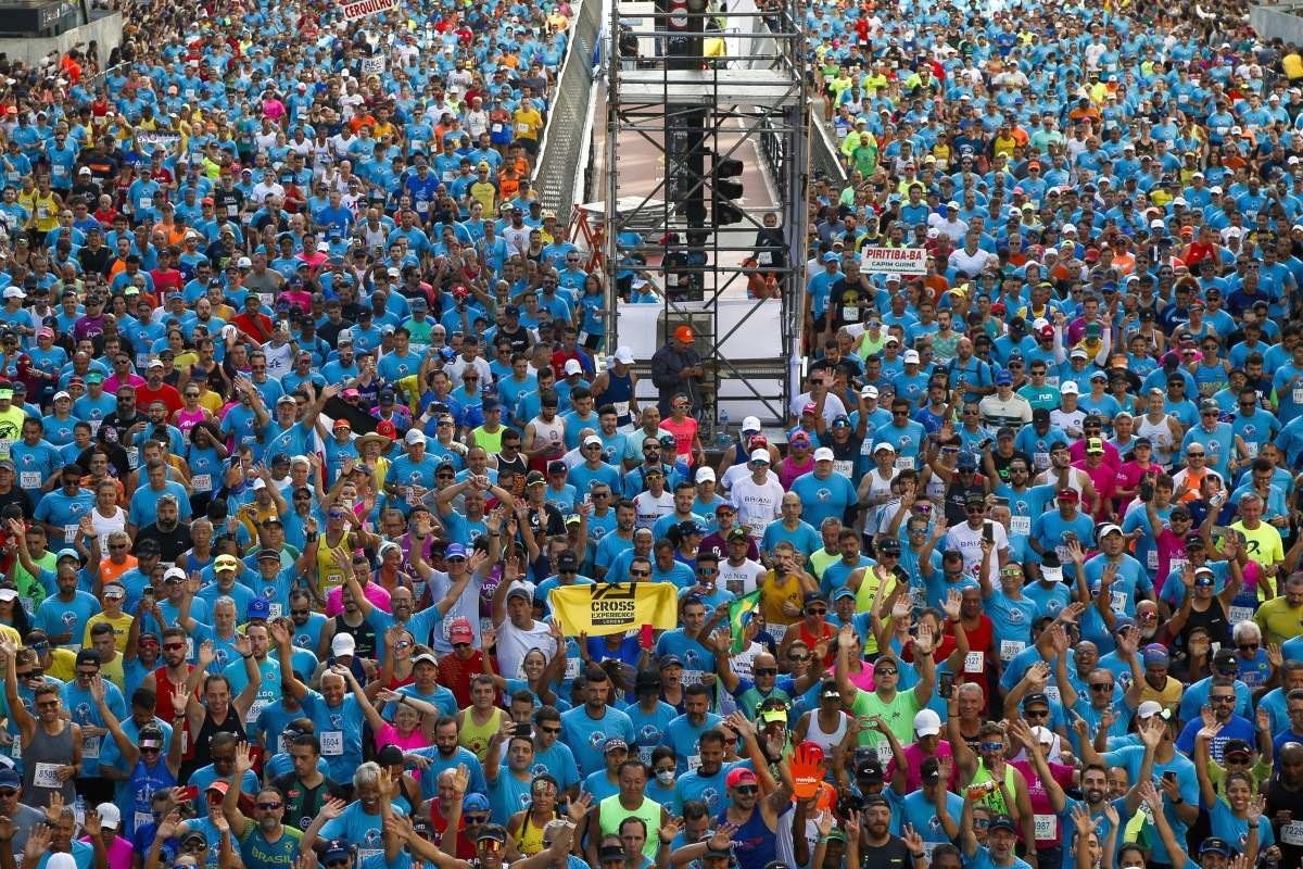 Corrida São Silvestre, em São Paulo