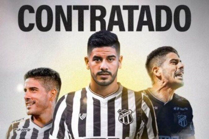 Ceará assumirá dívida do Newell's para ter Recalde - (crédito: Monica) Ceará assumirá dívida do Newell's para ter Recalde - (crédito: Monica)