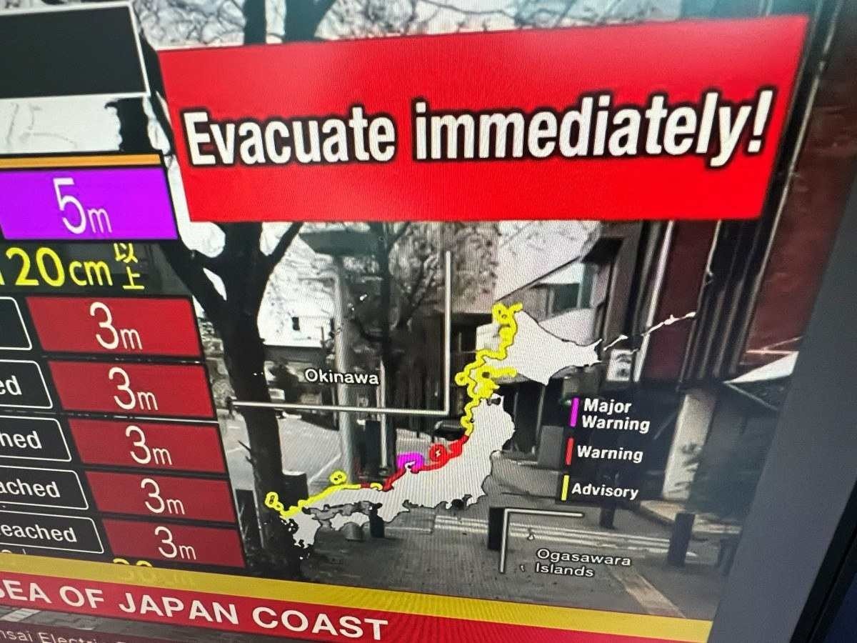 Risco de tsunami no Japão 'passou', afirma agência americana