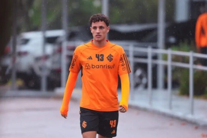 João Dalla Corte é uma das promessas do Inter na Copinha  -  (crédito: Foto: Ricardo Duarte / Internacional)