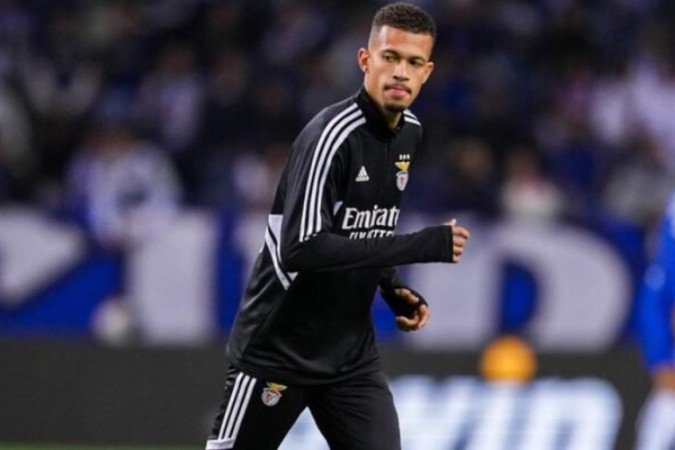 João Victor é o primeiro reforço do Vasco para 2024  -  (crédito: Foto: Divulgação/SL Benfica)