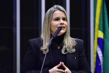 Clarissa se soma a outras opções femininas avaliadas pelo PL, como a deputada Simone Marquetto e a senadora Tereza Cristina -  (crédito: Zeca Ribeiro / Câmara dos Deputados)