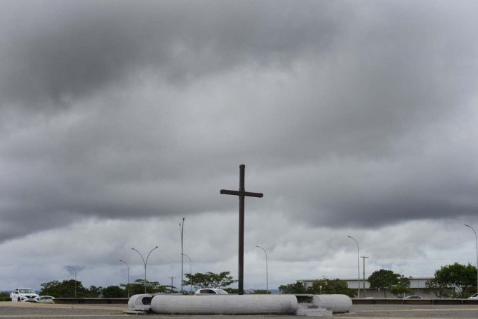 Céu de Brasília com nuvens -  (crédito:  Marcelo Ferreira/CB/D.A Press)