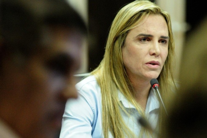 Alerta deve durar enquanto as chuvas caírem de forma intensa no DF, afirmou Celina Leão. -  (crédito: Carlos Vieira/CB/D.A.Press)