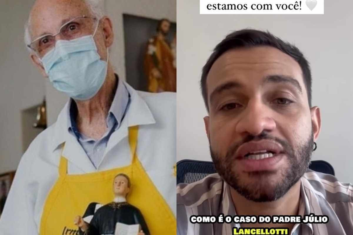 Fabio Félix presta solidariedade ao padre Júlio Lancellotti por abertura de CPI