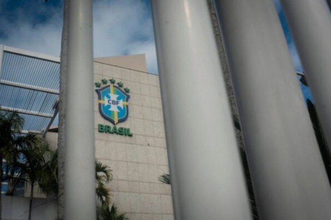 Sede da Confederação Brasileira de Futebol, no Rio de Janeiro -  (crédito:  imago images/NurPhoto)