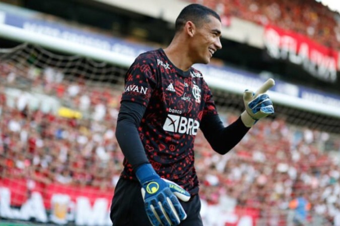 Santos conquistou títulos importantes em 2022, mas perdeu espaço no Flamengo no ano seguinte  -  (crédito:  - Foto: Gilvan de Souza/Flamengo)