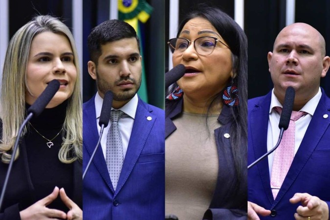 Clarissa Tércio, André Fernandes, Silvia Waiãpi e Brunini enfrentam denúncias  -  (crédito: Zeca Ribeiro/Câmara dos Deputados)