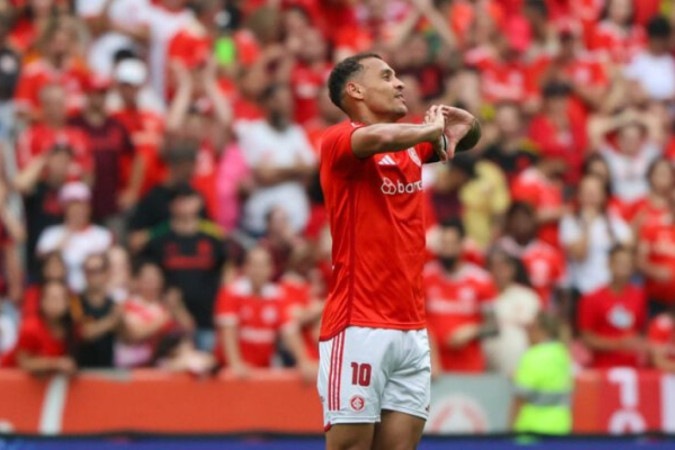 Alan Patrick terminou 2023 como artilheiro do Inter com 16 gols -  (crédito: Foto: Ricardo Duarte/SC Internacional)