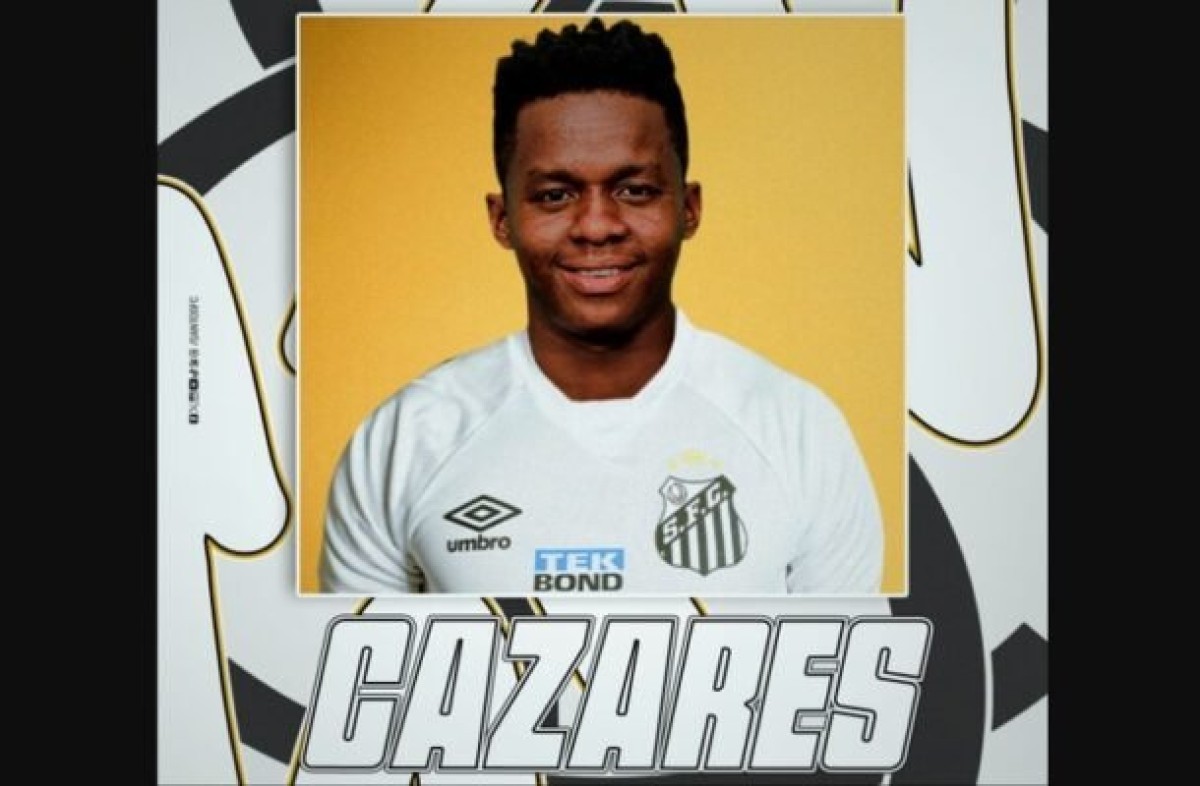 Santos anuncia a contratação de Cazares, ex-Corinthians e Atlético