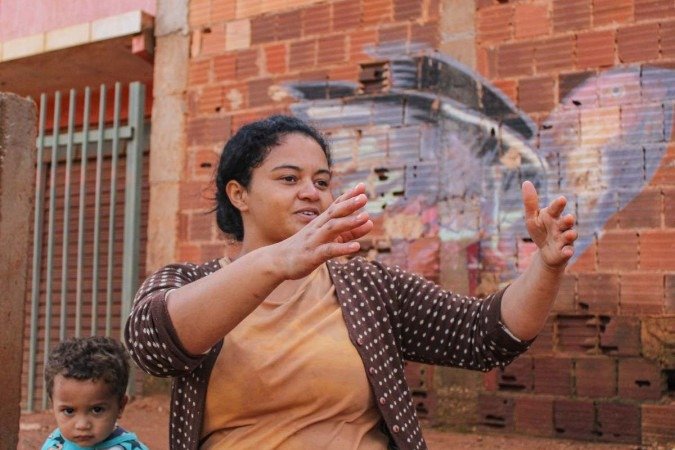 Virlania Brito espera pelo término das obras no Sol Nascente