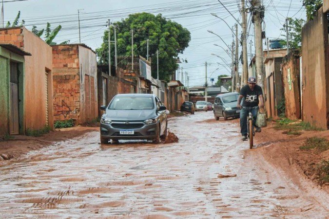 Trecho 3 do Sol Nascente sofre em períodos chuvosos