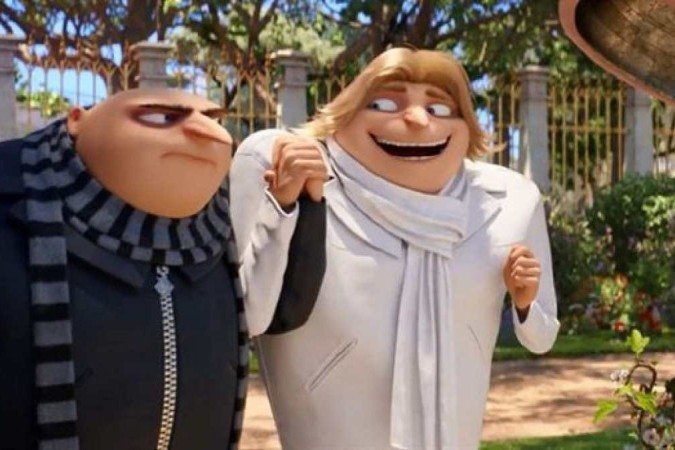 Gru descobre que tem um irmão gêmeo - (crédito: Universal Studios/Divulgação) Gru descobre que tem um irmão gêmeo - (crédito: Universal Studios/Divulgação)