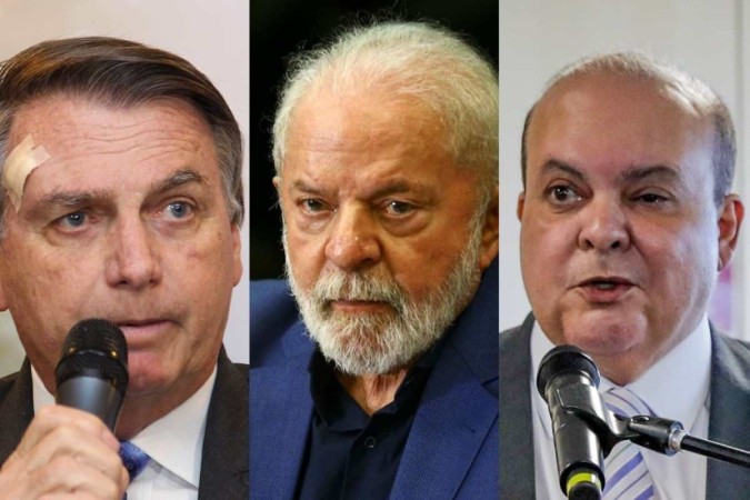 Bolsonaro, Lula e Ibaneis: ataques ocorreram no dia da diplomação do petista -  (crédito: Marcelo Camargo/Agência Brasil Beto Barata/PL Renato Alves/Agência Brasília)
