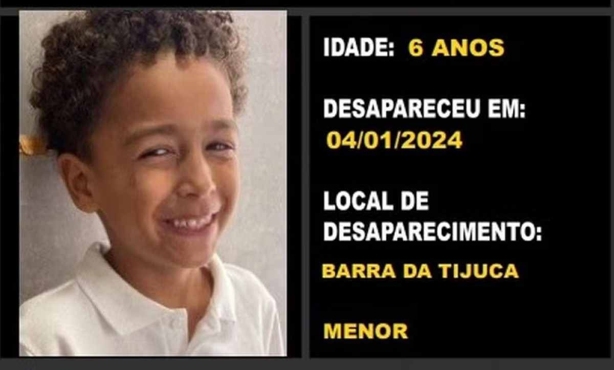 Polícia investiga desaparecimento de criança em praia do RJ