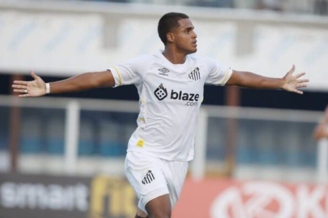 Santos faz 7 a 0 no Nova Venecia e já está garantido na segunda fase da Copinha -  (crédito: Foto: divulgação / Santos)