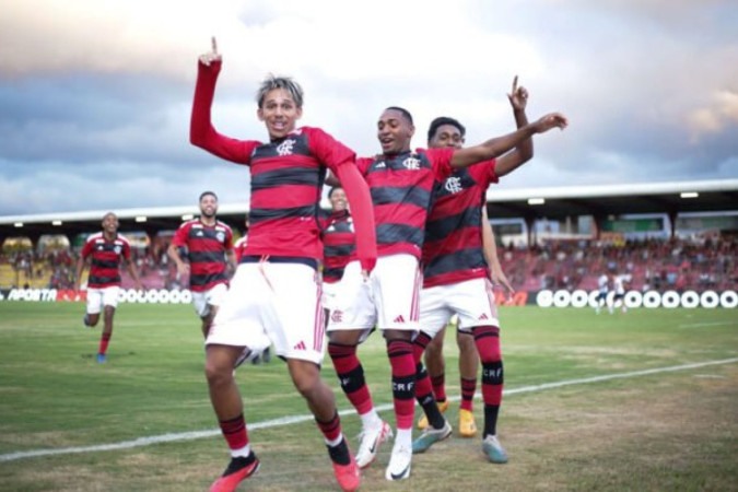 Flamengo iniciou a Copinha com vitória  -  (crédito: Foto: Gilvan de Souza/Flamengo)