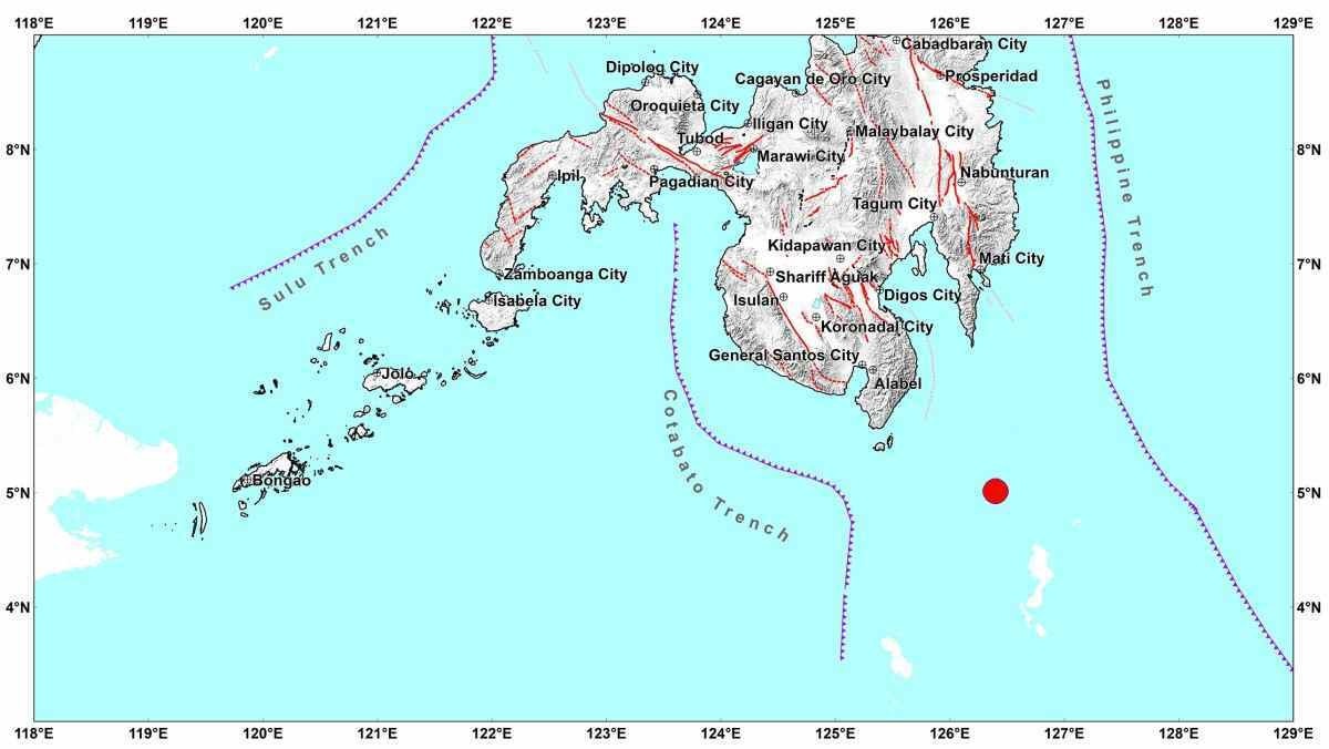 Tremor de magnitude 6,7 é registrado ao longo da costa das Filipinas