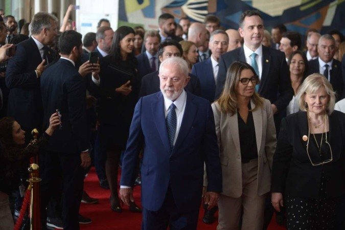 Evento marca um ano dos ataques antidemocráticos de 8 de janeiro - (crédito: Ed Alves/CB/D.A Press) Evento marca um ano dos ataques antidemocráticos de 8 de janeiro - (crédito: Ed Alves/CB/D.A Press)