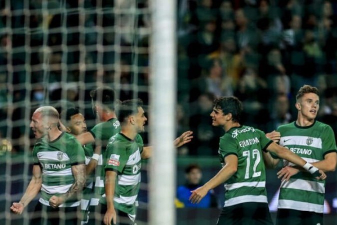 Sporting vem de goleada no Campeonato Português -  (crédito: Foto: Patricia de Melo Moreira/AFP via Getty Images)