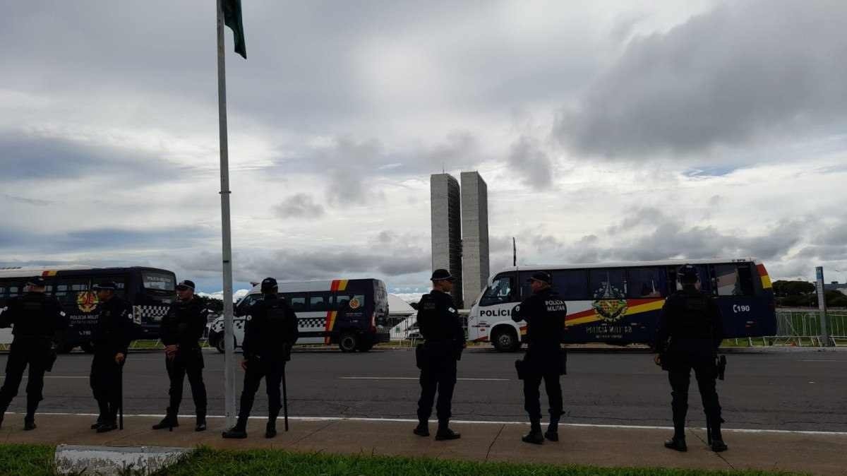 Esplanada dos Ministérios parcialmente fechada neste 8 de janeiro