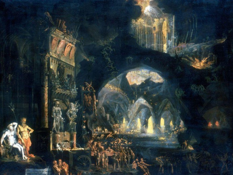 Ilustração de Hades segundo crença grega — submundo para onde iriam almas depois da morte  -  (crédito: Getty)