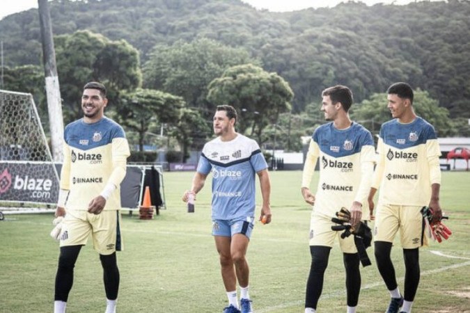 Santos terá jogo-treino nesta semana -  (crédito: Foto: Raul Baretta/ Santos FC.)